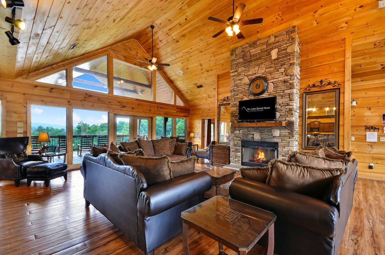 Gatlinburg Mansion Cabin Pittman Center Eksteriør bilde