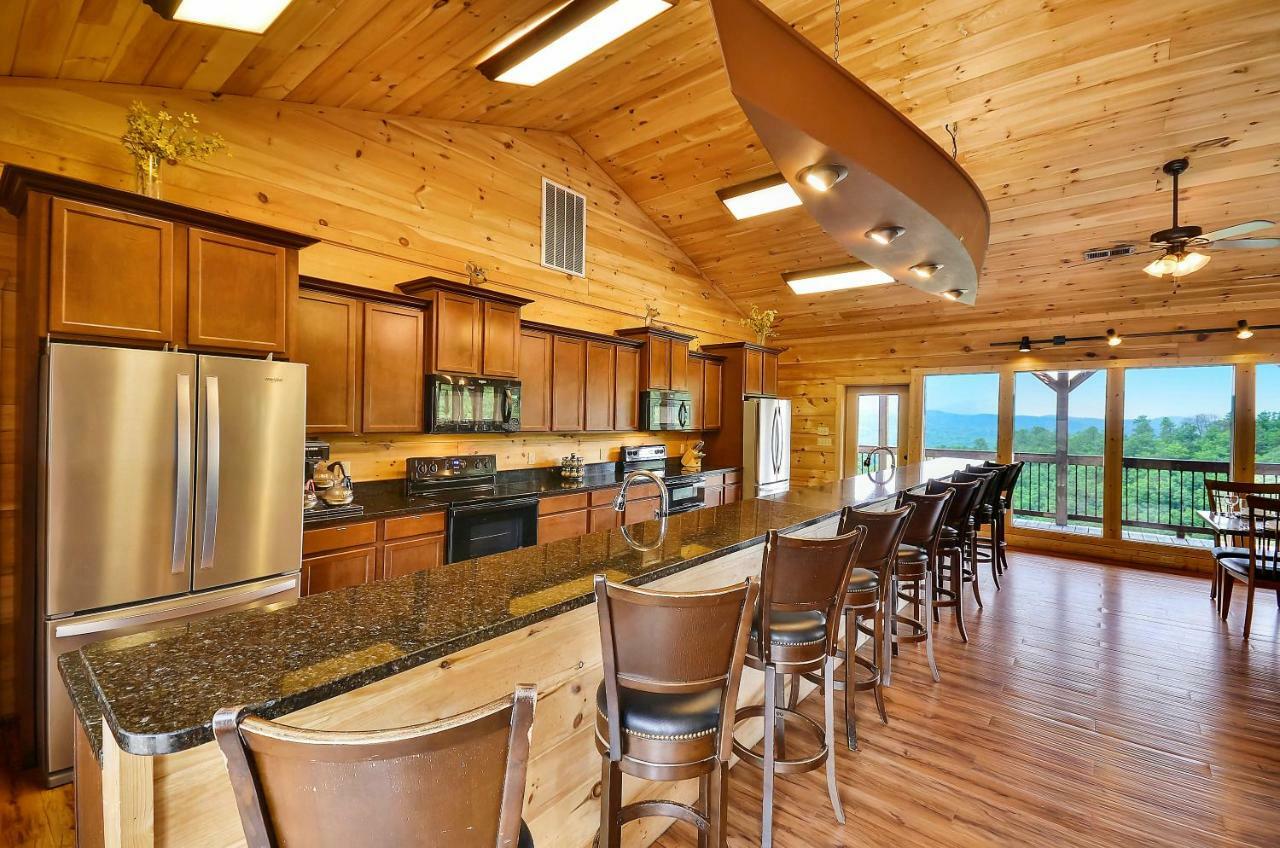 Gatlinburg Mansion Cabin Pittman Center Eksteriør bilde
