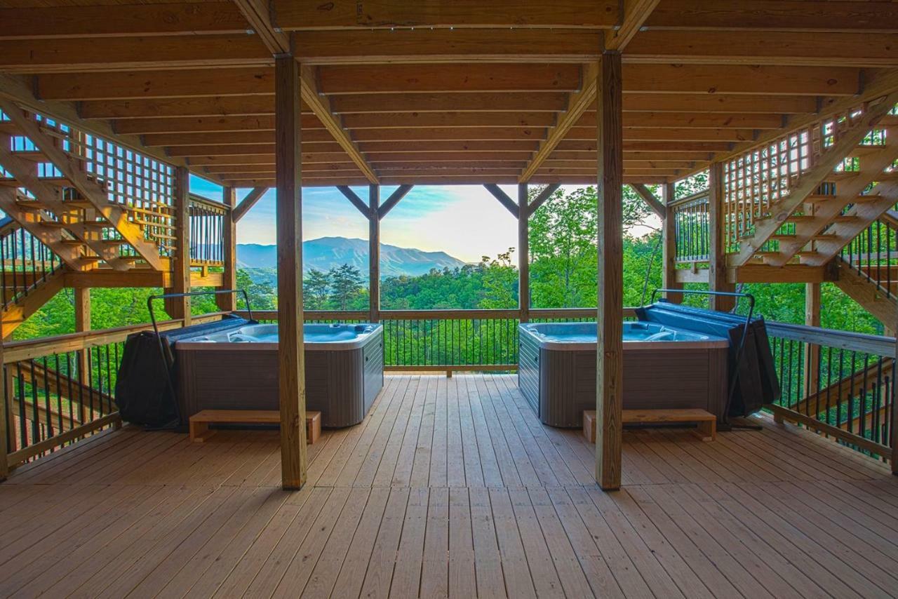 Gatlinburg Mansion Cabin Pittman Center Eksteriør bilde
